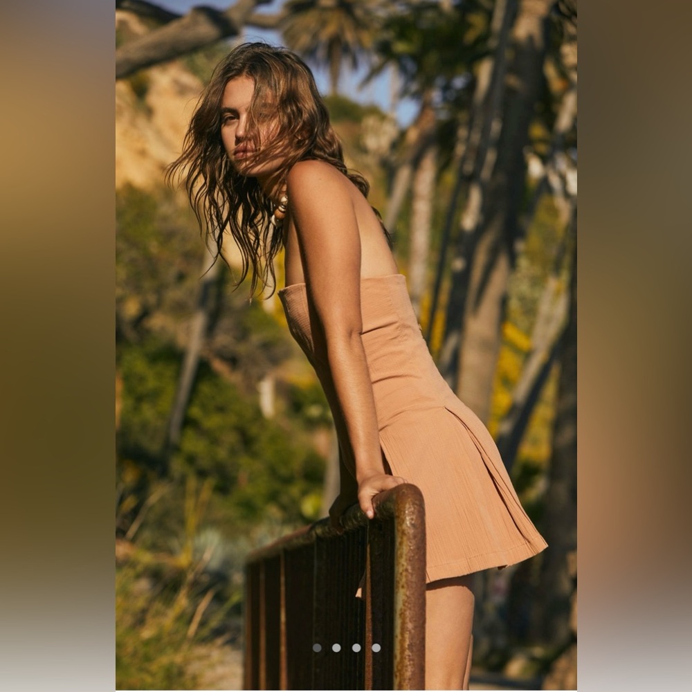 Free People Made Me Smile Mini Dress